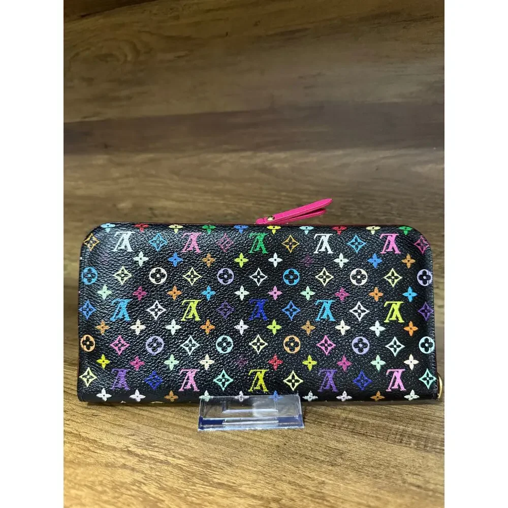 Louis Vuitton Murakami Multicolor Insolite Wallet with coa